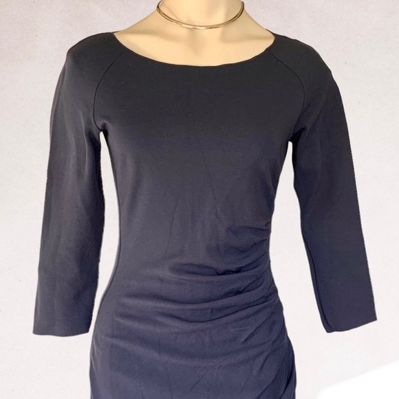 a r m a n i :: Armani Collezioni Draped Ruched Sheath Dress - Picture 12 of 14